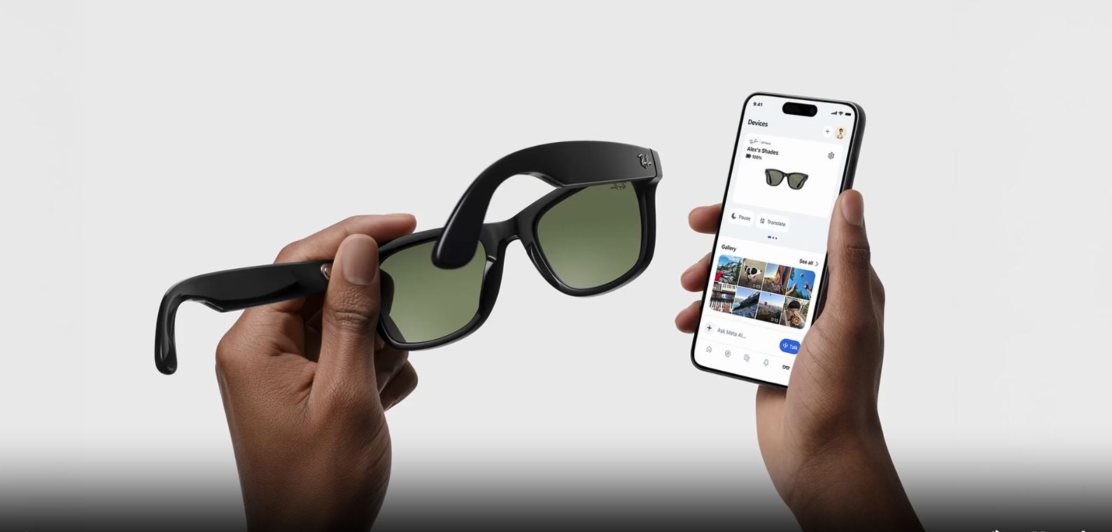 اپلیکیشن Meta AI برای Ray-Ban Meta Gen 3